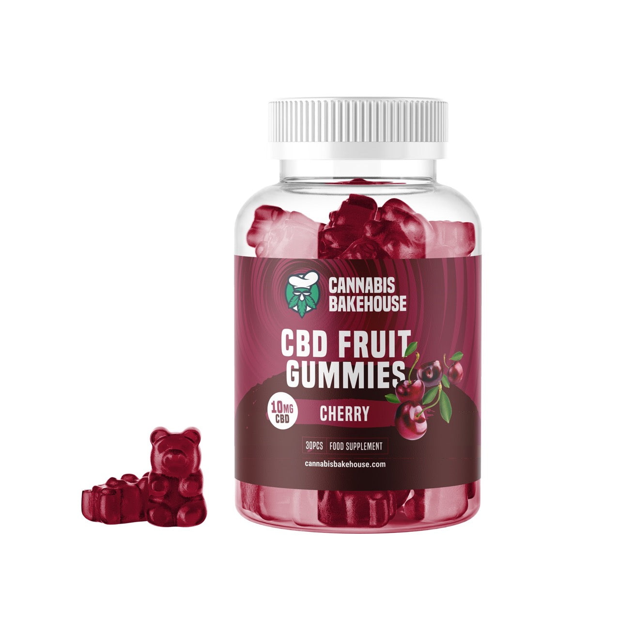 CBD Gummy Bears (30 pcs / 10mg CBD per Gummy) - mamamary