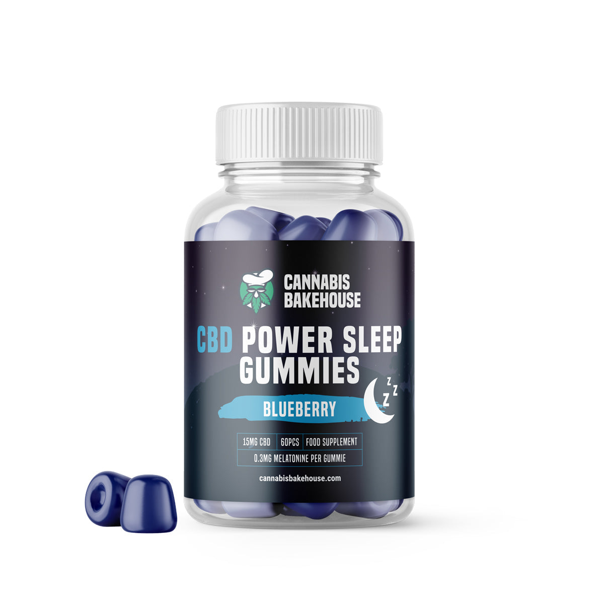 CBD+Melatonin – Sleep Gummies (60pcs) - mamamary