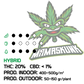 3 Semi Cannabis da Collezione MAMASKUNK - mamamary